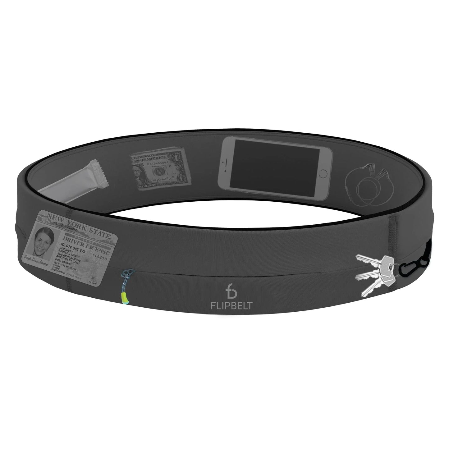 Pulse Pack Zipper Running Belt