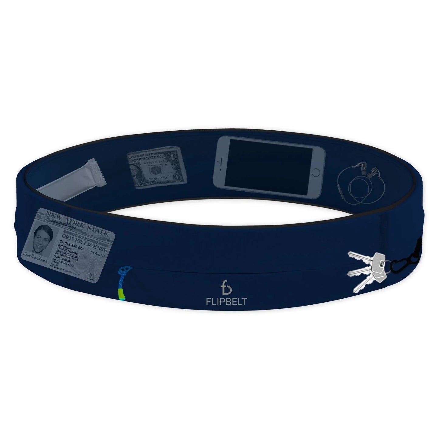 Pulse Pack Zipper Running Belt